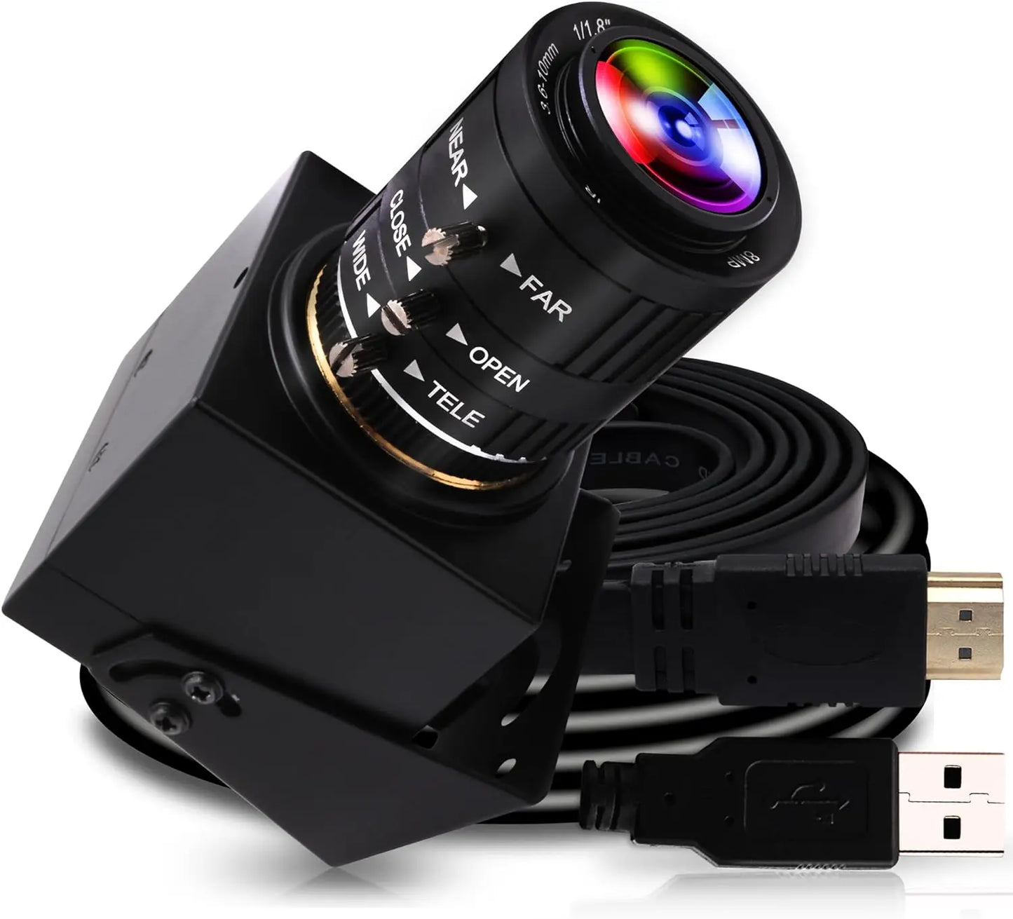 Cameră web ELP ELP-USB4KCAM30H 4K60FPS - USB3.0 HDMI 1/2.8"