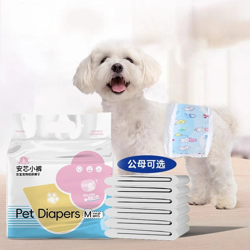 Choice Welpenwindel wasserdicht - 12 Stk verstellbar M