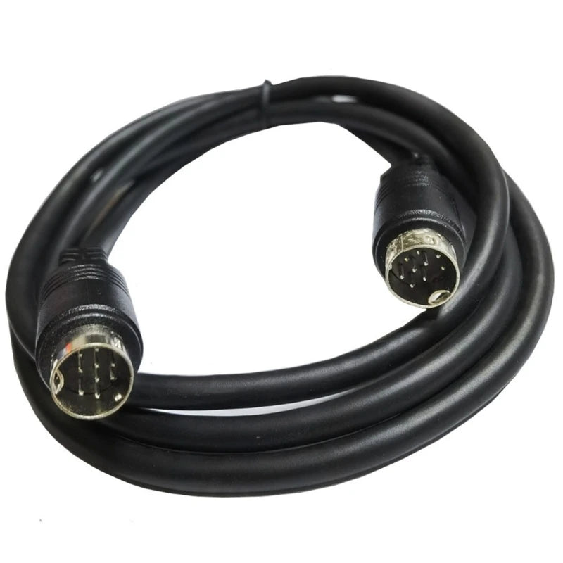 Video-Kabel 2025: Mini Din 9-pin Male to 9-pin Male Input Cable - Video Game Sound Cards Equipment S-Video 1m 2m Collection