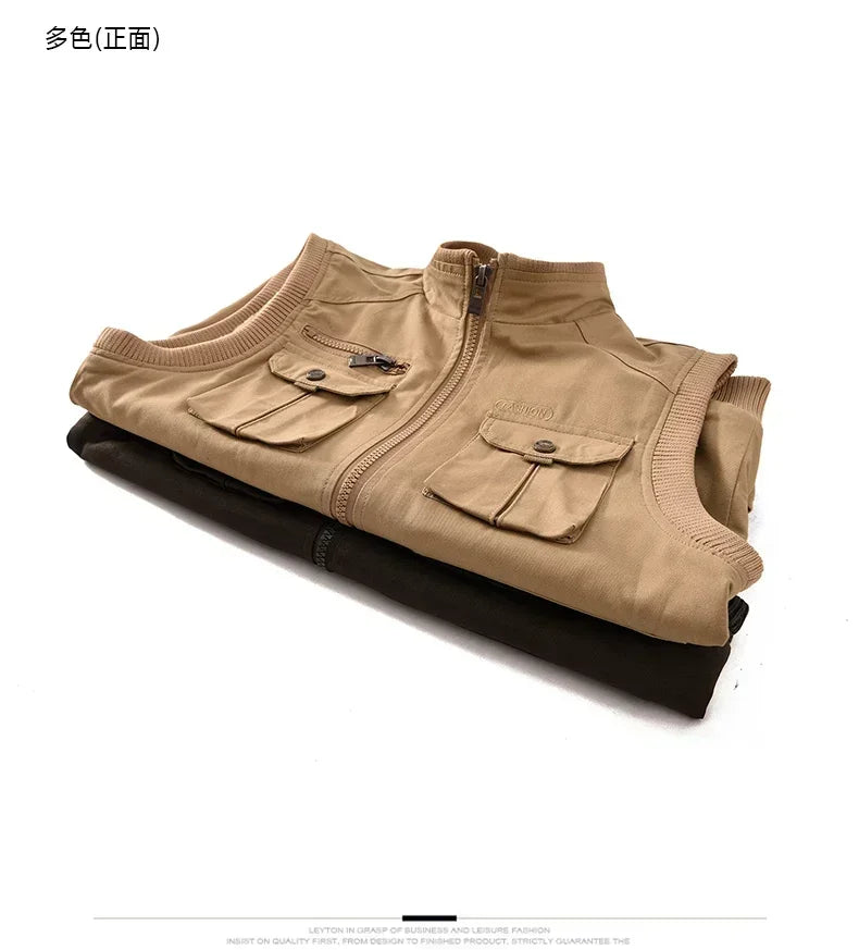 Winter Militär Weste Warm - Fleece Baumwolle M-XXL Herren