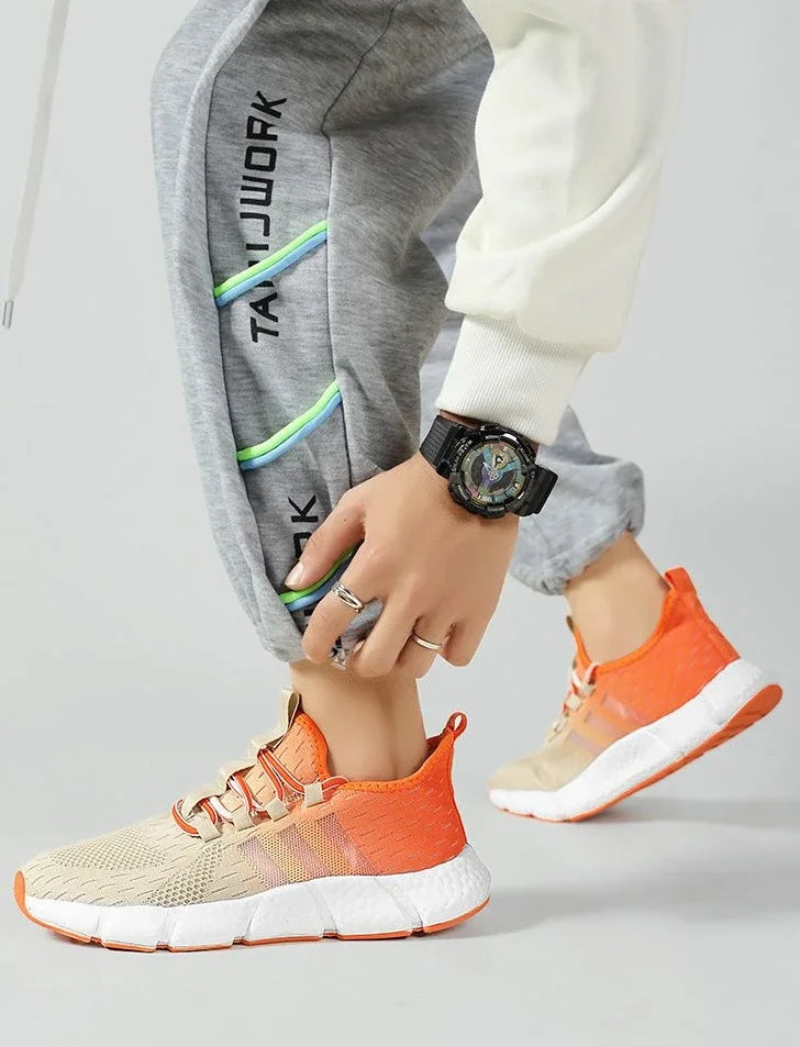 Shoes for Men Outdoor Man Casual Sneaker Lightweight Mesh All Brands Original Deals Breathable On Sale Athletic Sports Summer 39