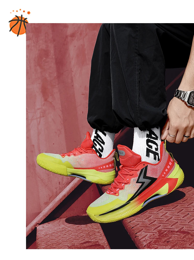 High Quality Basketball Shoes for Women Sneakers Men Supercritical E-TPU Midsole Rubber Outsole Practical Sports Training Shoes
