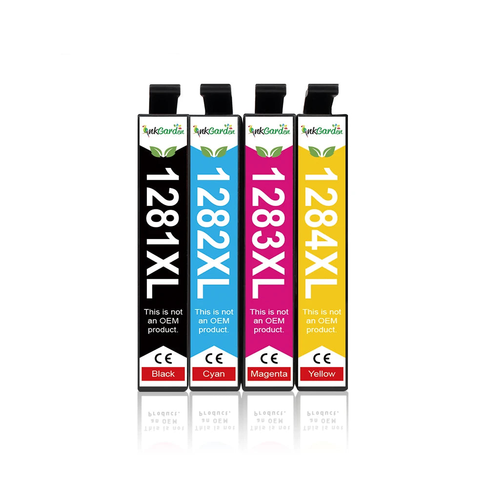 T1281 Tintenpatrone kompatibel Epson - 18ml K/C/M/Y