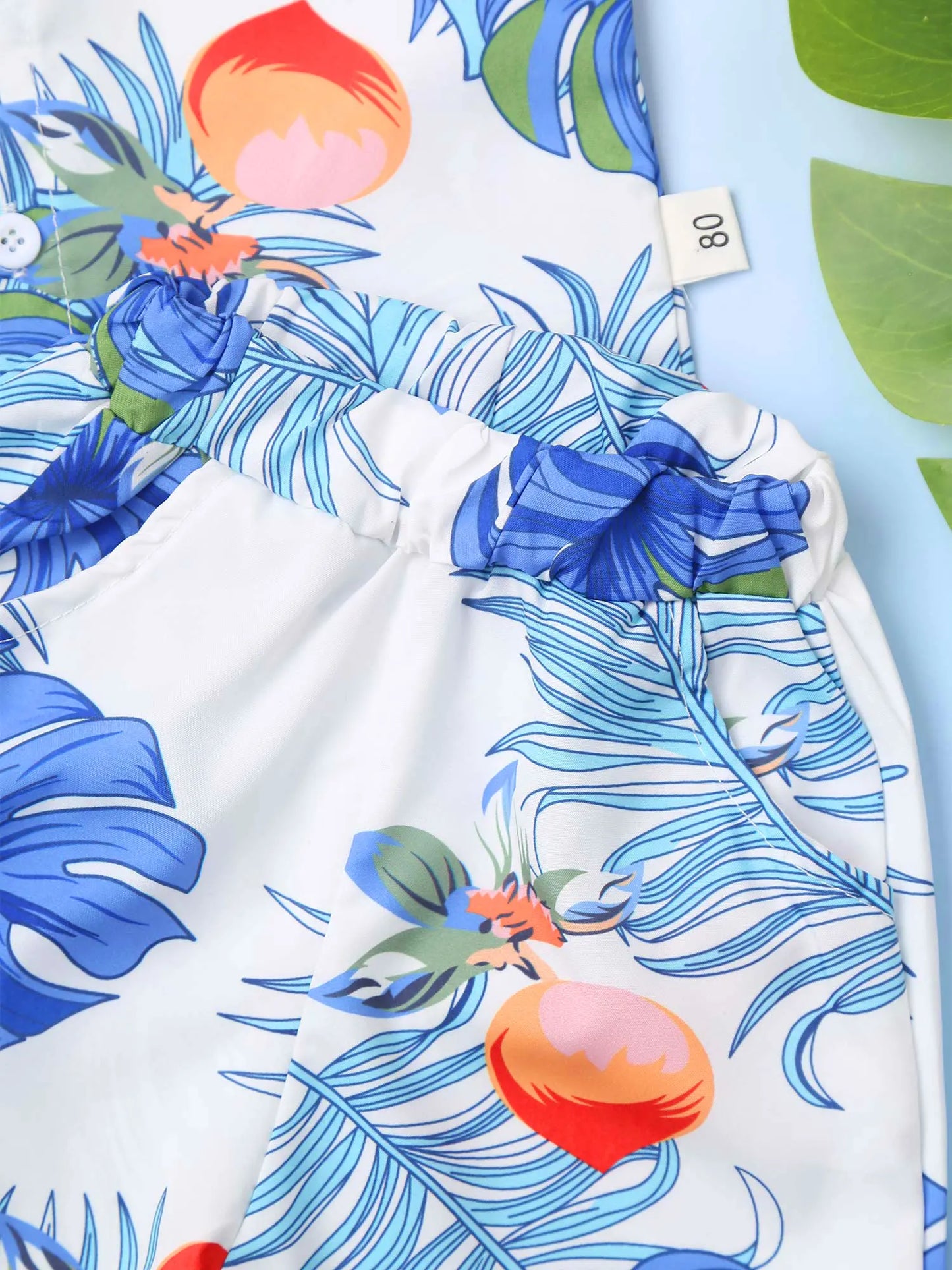 Jungen-Sommer-Set 2025: Hawaii-Hemd & Shorts - Premium Vacation Collection