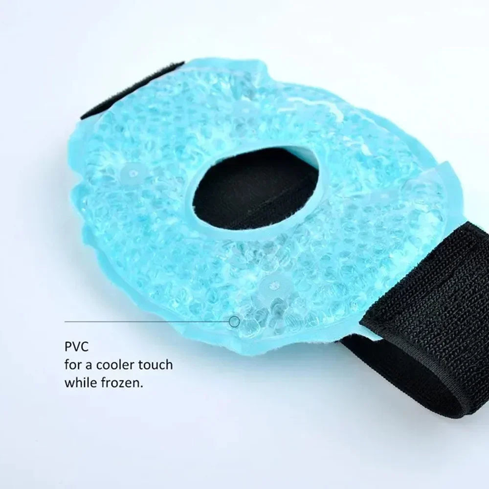 Gel-Kompresse 2025: Soft Gel Ice Compress Strap Cold Hot Compress - Knee Straps Wrist Protectors Calf Protectors Ankle Protectors Elbow Knee Pads Collection