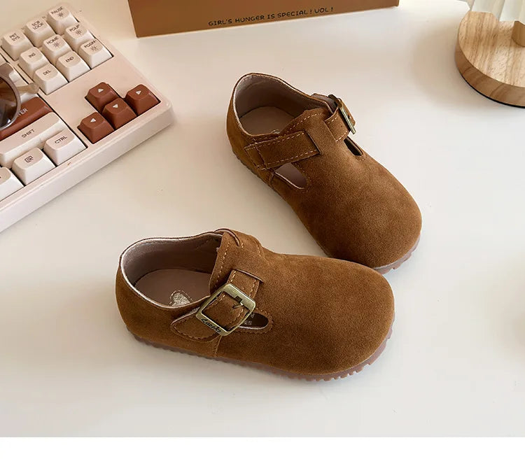 Kinder-Schuhe 2025: Birkenstock-Style Leather-Loafers - Baby Moccasins Collection