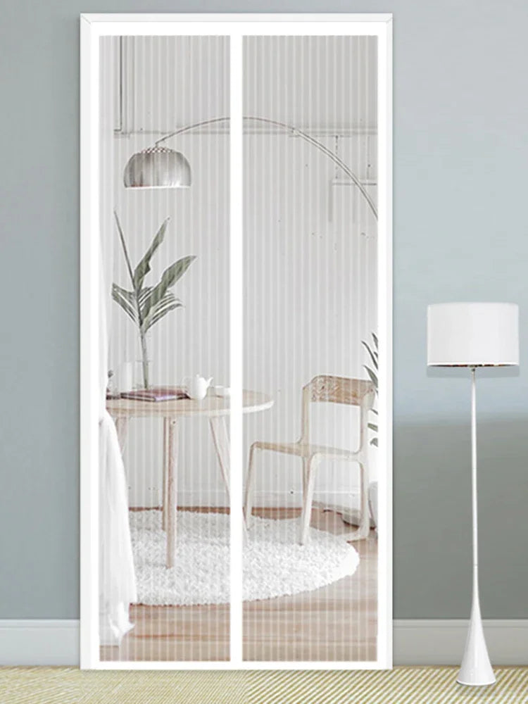 Mosquito Magnetic Screen Door Curtain Net Anti Bug Fly Insect Partition Curtain Mesh Summer Indoor Automatic Closing Door Screen