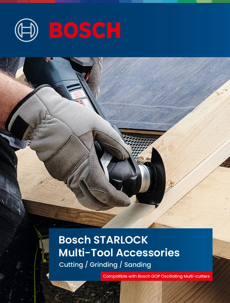 Bosch-Sägeblätter 2025: Starlock Oszillierend Multi-Tool - GOP Series Collection