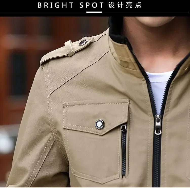 UrbanFit U1 Bomberjacke Herren winddicht - Futter, Gr. L