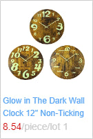 Wooden Simple Round Wall Clock Non Ticking Silent Clocks Modern Office Wall Clocks Homes Decor Easy to Read