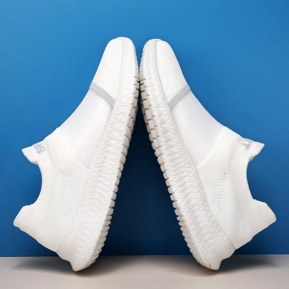 New Outdoor Summer Sneakers Female Walking Jogging Trainers Hollow White Sport Shoes Woman Air Cushion Running Shoes for Women