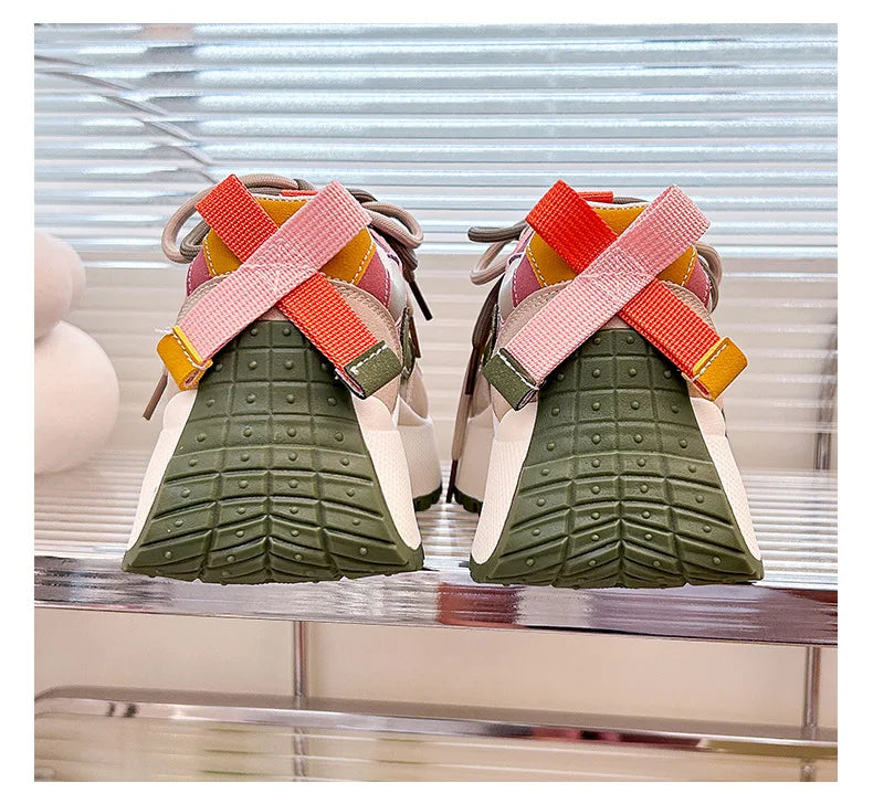 Women Sneakers Luxury Fashion High Top Women Boots Platform Casual Shoes Outdoor Running Shoes for Women Female Ladies Trainers