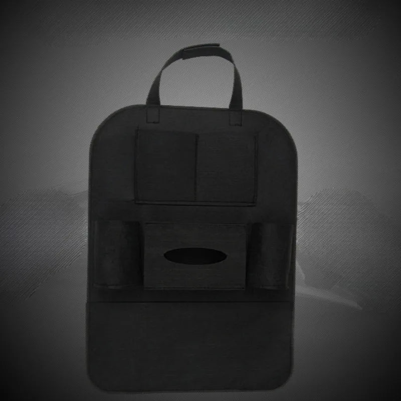 Organizator de scaun AutoFit din fetru cu 6 compartimente - 6 buzunare universale