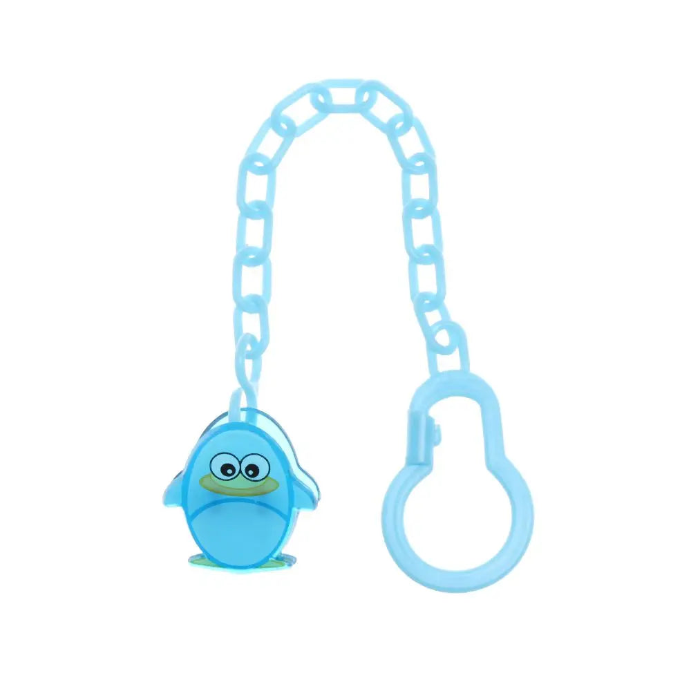 Cartoon Animal Baby Pacifier Clips Baby Pacifier Clip Chain Newborn Dummy Pacifier Chain Clip Holder Baby Pacifier Chain