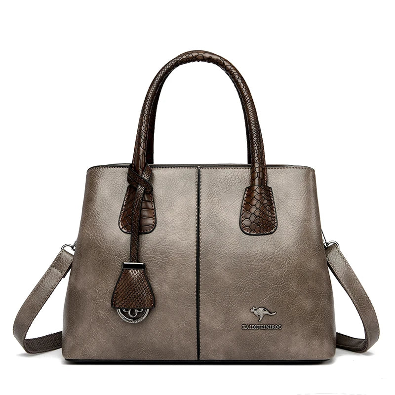 Fashion Crossbody Bags for Women Designer Ladies Purses and Handbags High-quality Soft Leather Women Shoulder Messenger Bags Sac