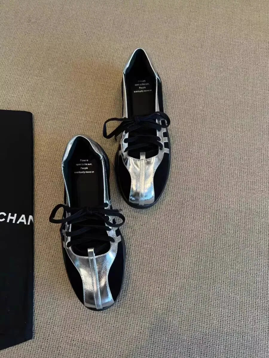 Women Sneakers Flats Casual Sport Shoes Summer 2025 Designer New Brand Ballet Dance Shoes Mary Jane Running Zapatillas