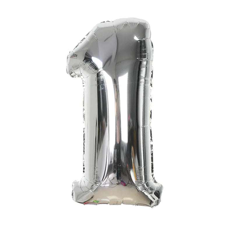 YONGSNOW 32Zoll Zahlenballon - Aluminiumfolie Rosegold