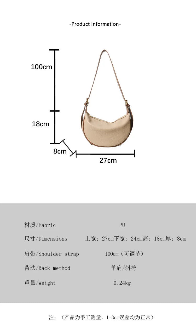 MzmgvCN 0017 Crossbody Tasche Soft PU - 5L, 30x20x8cm