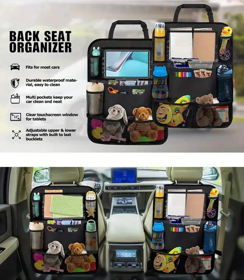 Husă banchetă spate AutoPro impermeabilă în 9 direcții - pliabilă 40x60cm