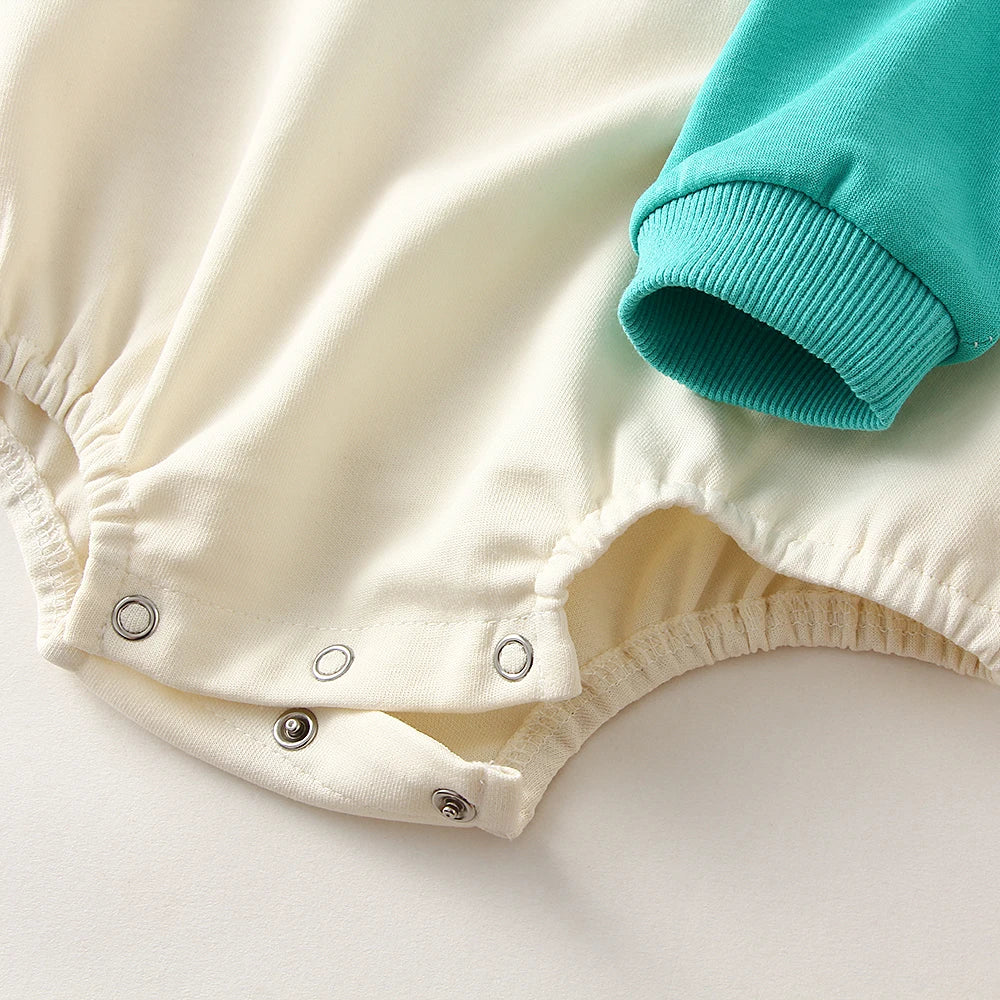Jiangsu Bodysuit Stickerei O-Neck - Größe 0-12M Baumwolle