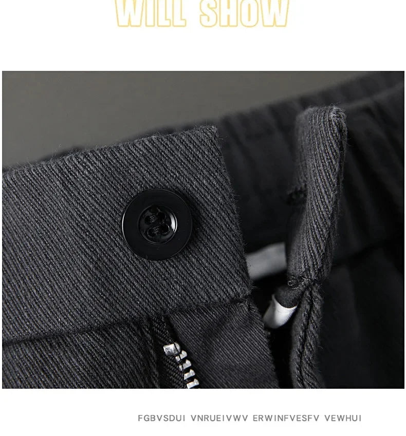 Pantaloni CN Warmfleece - Talie elastică din bumbac, model standard