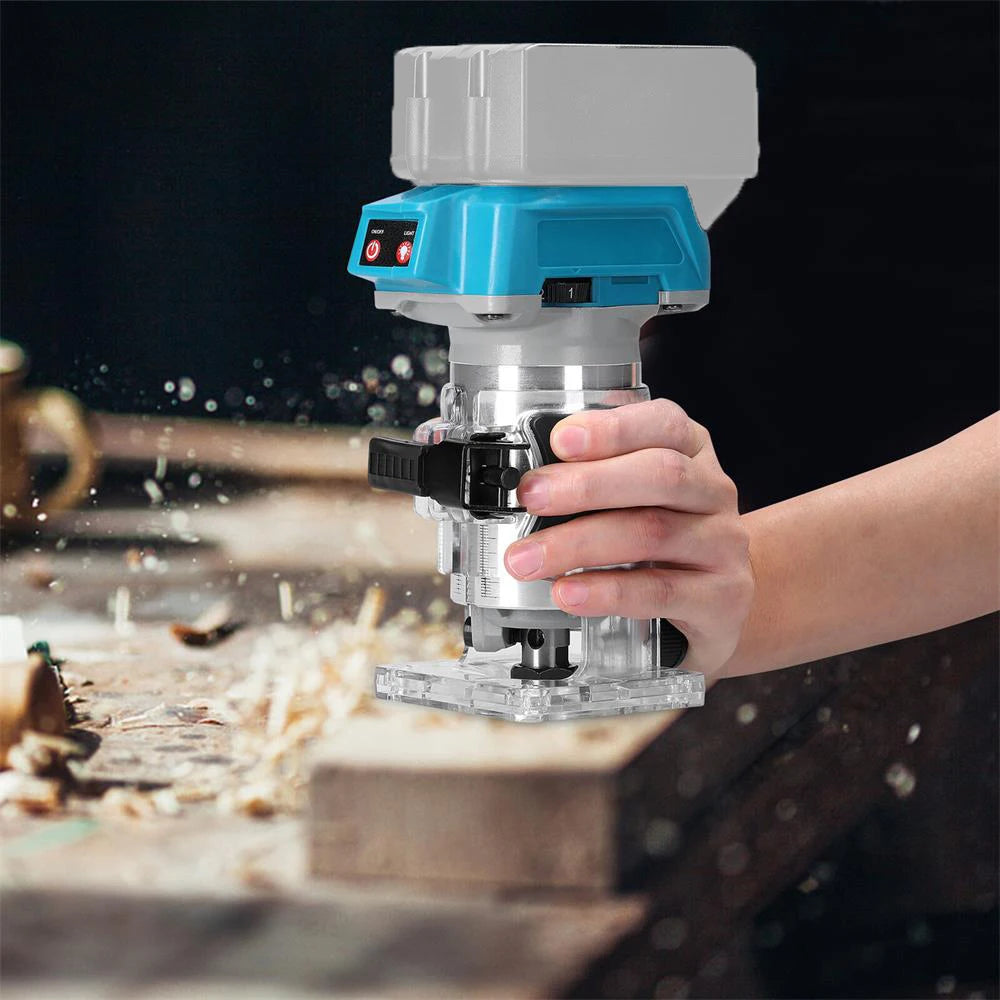 Holzfräse 2025: Brushless Electric-Trimmer Wood-Router - Makita 18V Collection