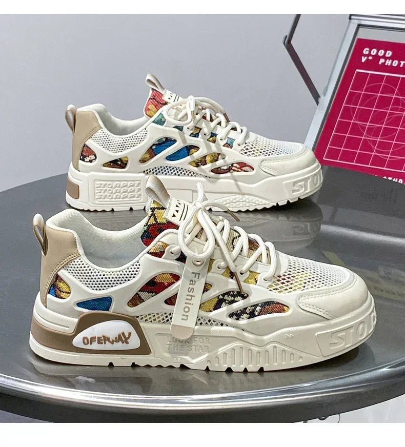 Zapatillas Hombre 2024 - Adidași de lux pentru skateboard, Tenis Masculino Respirable și Cómodo (Casual/Running)