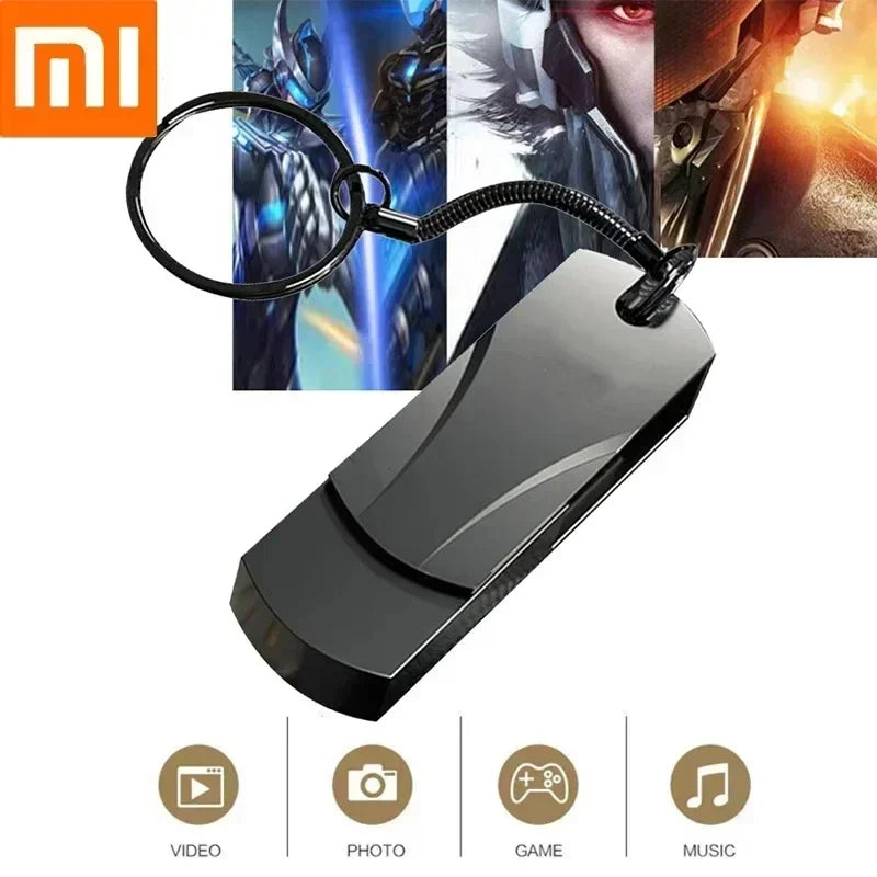 Xiaomi 16TB Flash Drive USB 3.2 Super High Speed Metal Transfer U Disk Pen Drive 8TB Waterproof Type C Disk SSD USB Drive Disk