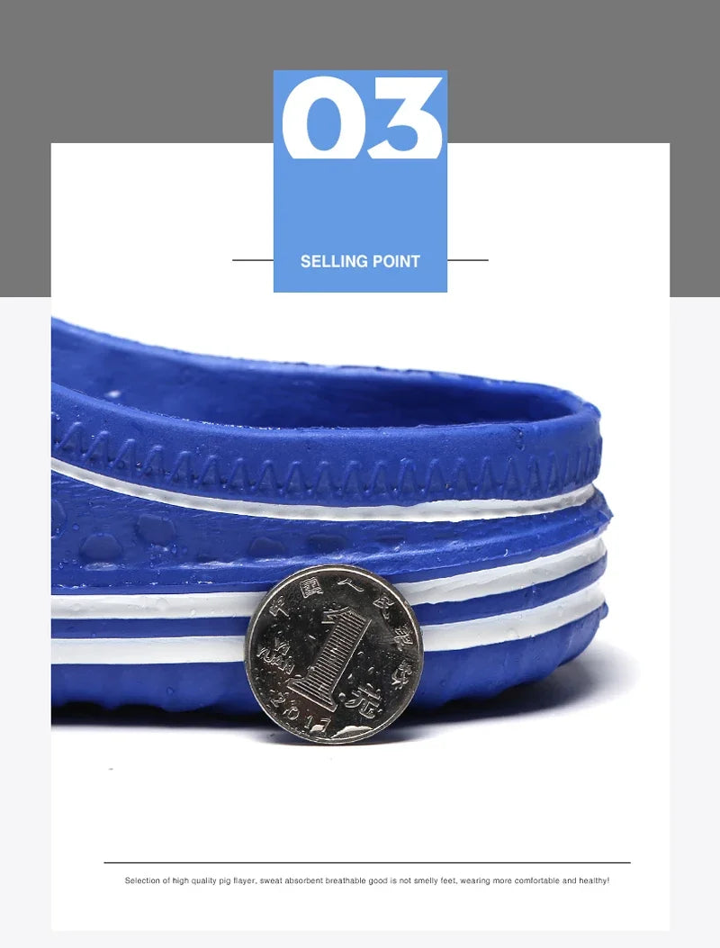 Herren-Pool-Sandalen 2025: Sonkpuel Komfortable Männer Pool Sandalen Sommer Outdoor Strand Schuhe Männer Slip on Garten Clogs Lässige Wasser Dusch Hausschuhe Unisex Zapatos Kollektion