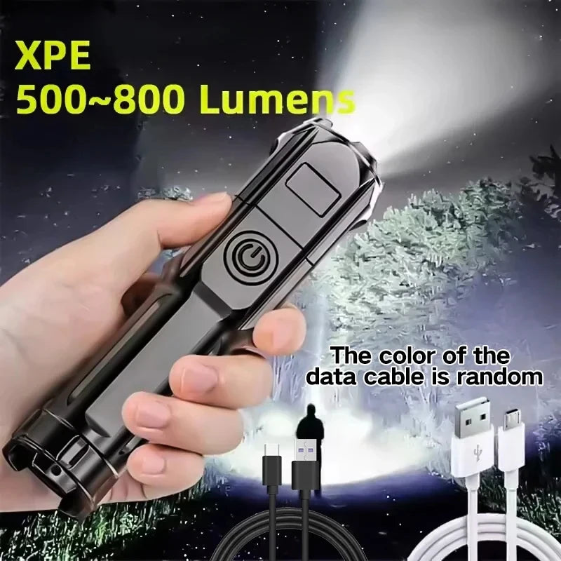 ESMARTER Zoom Taktisch Wiederaufladbar - 2000mAh 10W 20cm