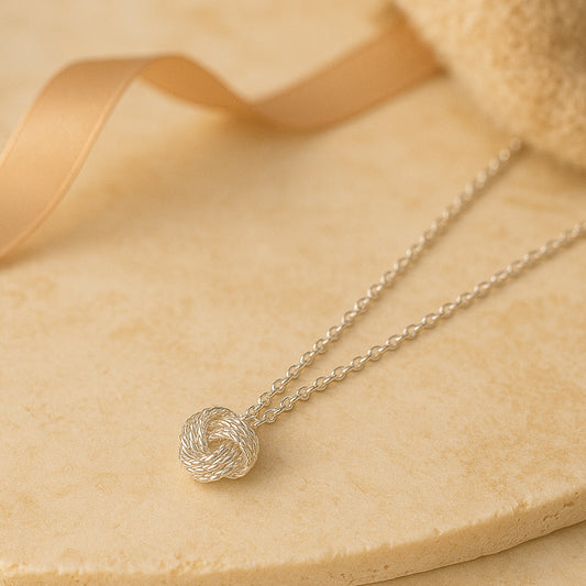 KnotSilber Filigranes Silberset - Länge 45 cm, 925er Silber, Nickelfrei