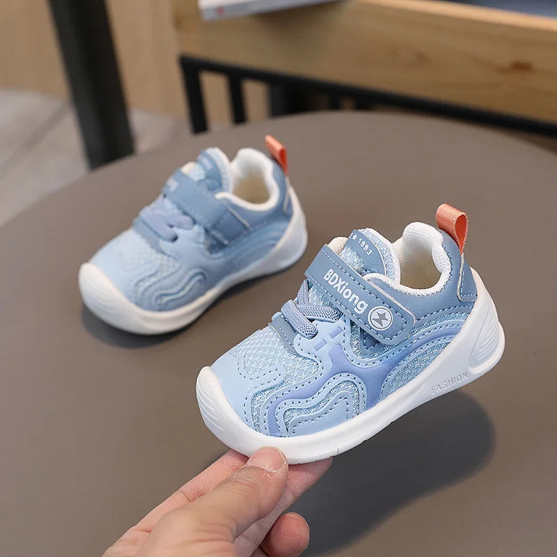 Frühling Herbst Baby Mädchen Schuhe 2025 - Komfortable Mesh Atmungsaktiv - Kleinkind Sneakers Weiche Sohle Erste Schritte