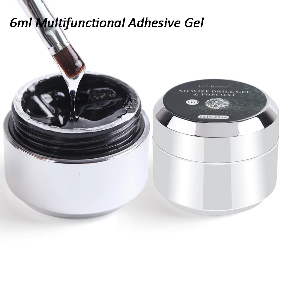 Starker Nagel Kleber Super Klebrig Klebstoff UV Gel Nagellack Für Strass Kristall Edelsteine Schmuck DIY Maniküre Nagel Kunst Werkzeuge LY1826