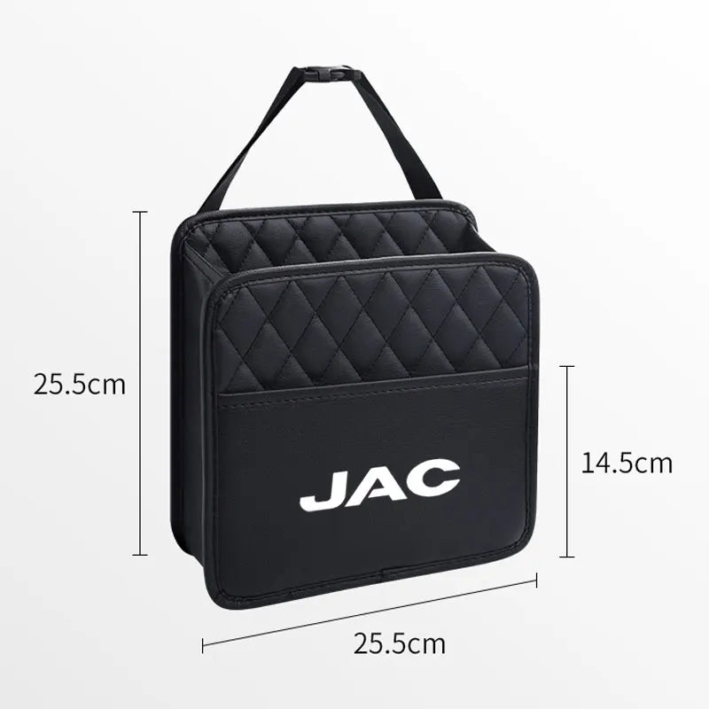 Car Back Seat Storage Bag Organizer Hanging Bag For JAC Refine J3 J4 J7 JS2 JS3 JS4 KR1 S2 S3 S4 S5 S7 Vapour T8 car Accessories