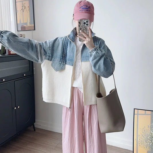 Kalenmos Cardigan Strick - Größe Regular, Gewicht 320g