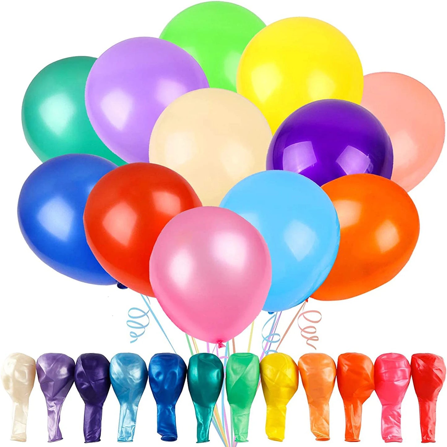 Rose Gold Crown Digital Balloon Set 32inch Number Balloons Foil Ballon Happy Birthday Party Decoration Baby Shower Supplies