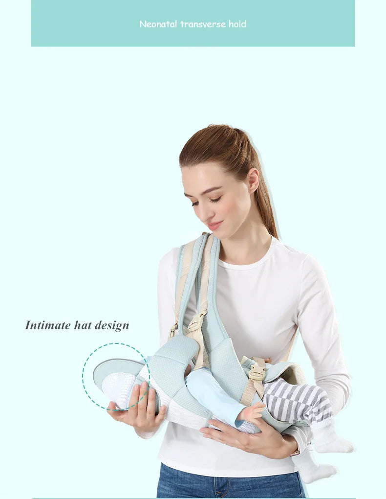 Babytrage 2025: dajinbear Baby Carrier Ergonomic Infant Multifunctional Waist Stool - Newborn Toddler Multi-use Before After Kangaroo Bag Accessories Collection
