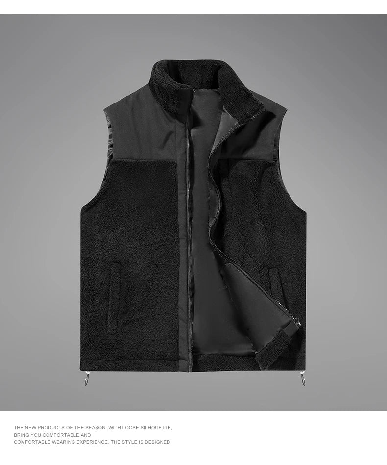 Neue Männer Strickjacke Warm - Fleece, Polyester, L/XL