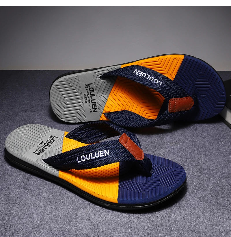 Hohe Qualität Heißer Verkauf Männer Flip Flops Sommer Strand Flip Flops Männer Mode Atmungsaktiv Casual Strand Männer Hausschuhe Sommer Outdoor