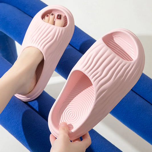 Couple Summer Beach Slippers Comfortable without Grinding Feet Slippers Suitable for Going Beach Side Wear - Golden Bridge Store