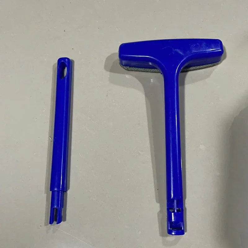 BOUSSAC Fenster-Reiniger - Kunststoff 15x46 cm langer Griff