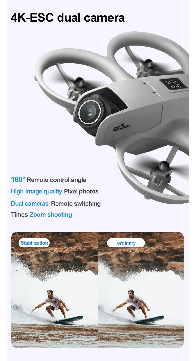 Drohne 2025: Xiaomi Original GT3 8K 5G GPS - Professional HD Aerial Photography Dual Camera Quadcopter Collection