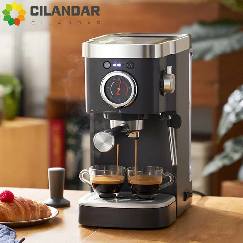 Italienische Kaffeemaschine 2025: 20Bar Espresso-Automat - Premium Barista Collection