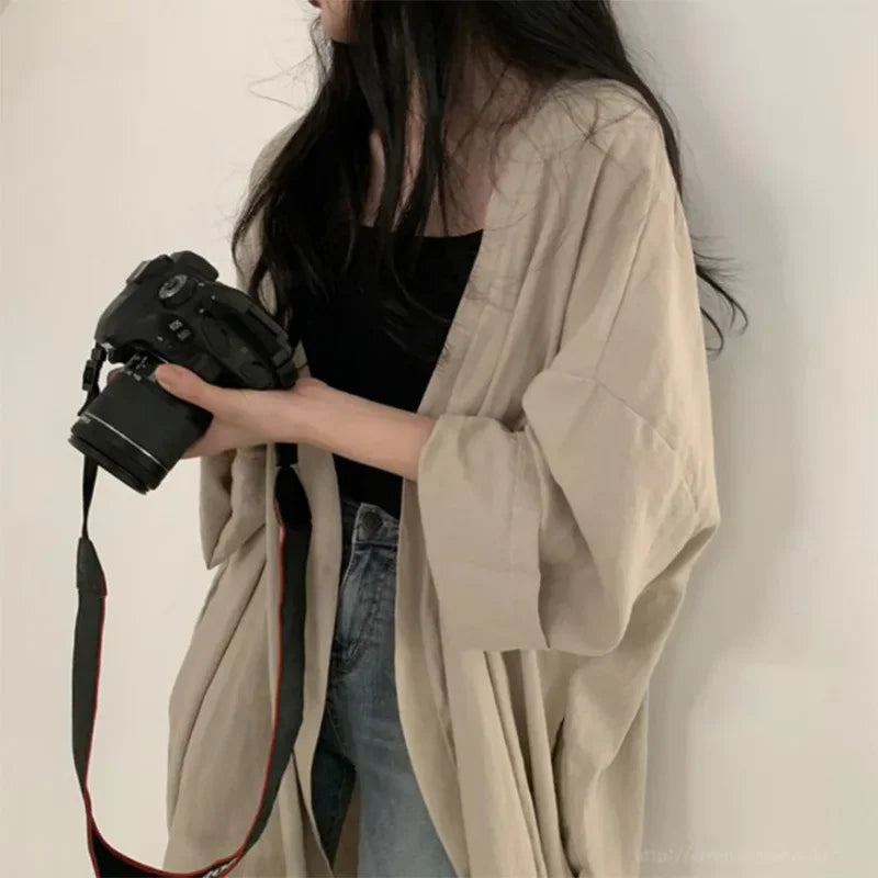 KStyle Strickjacke Sonnenschutz - Dünn Atmungsaktiv L