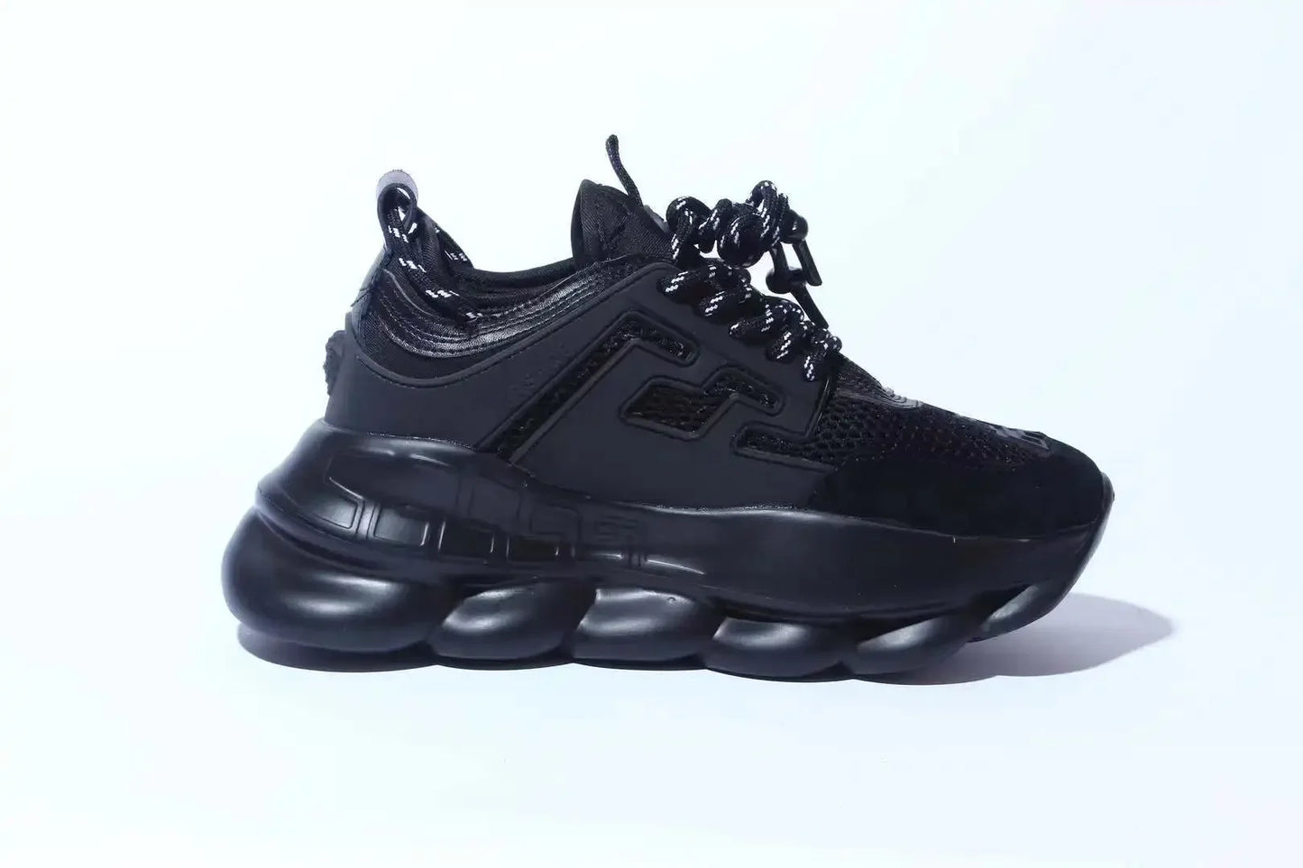 SpeedflyCN Plattform Sneaker Stilvoll Bequem Leicht Robust - Größe Leder Hartplatz