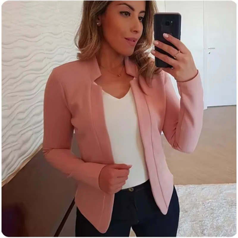 INPETAL Damen Elegante Strickjacke - Lang, Slim Fit, S-XL