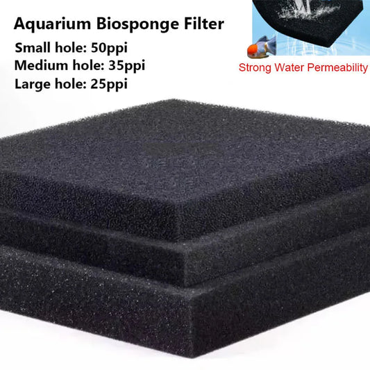 ZHIYANG Filterschaum Filter - 50x50x2cm Schwarz langlebig