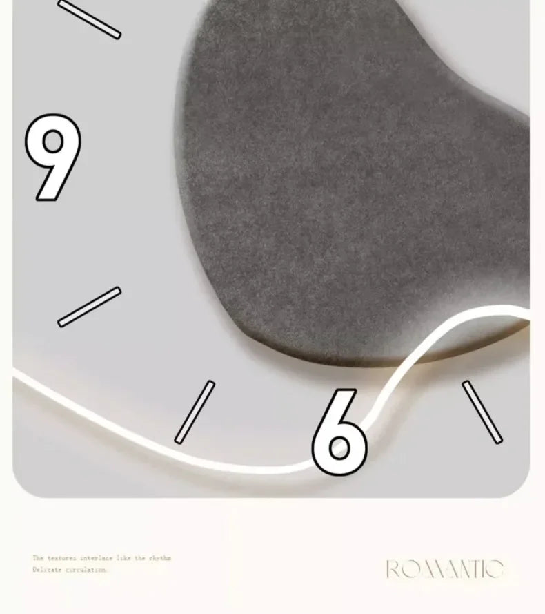 LED-Wanduhr 2025: Double-sided Creative Living Room Modern Art LED Light Corner Clocks Hanging Collection