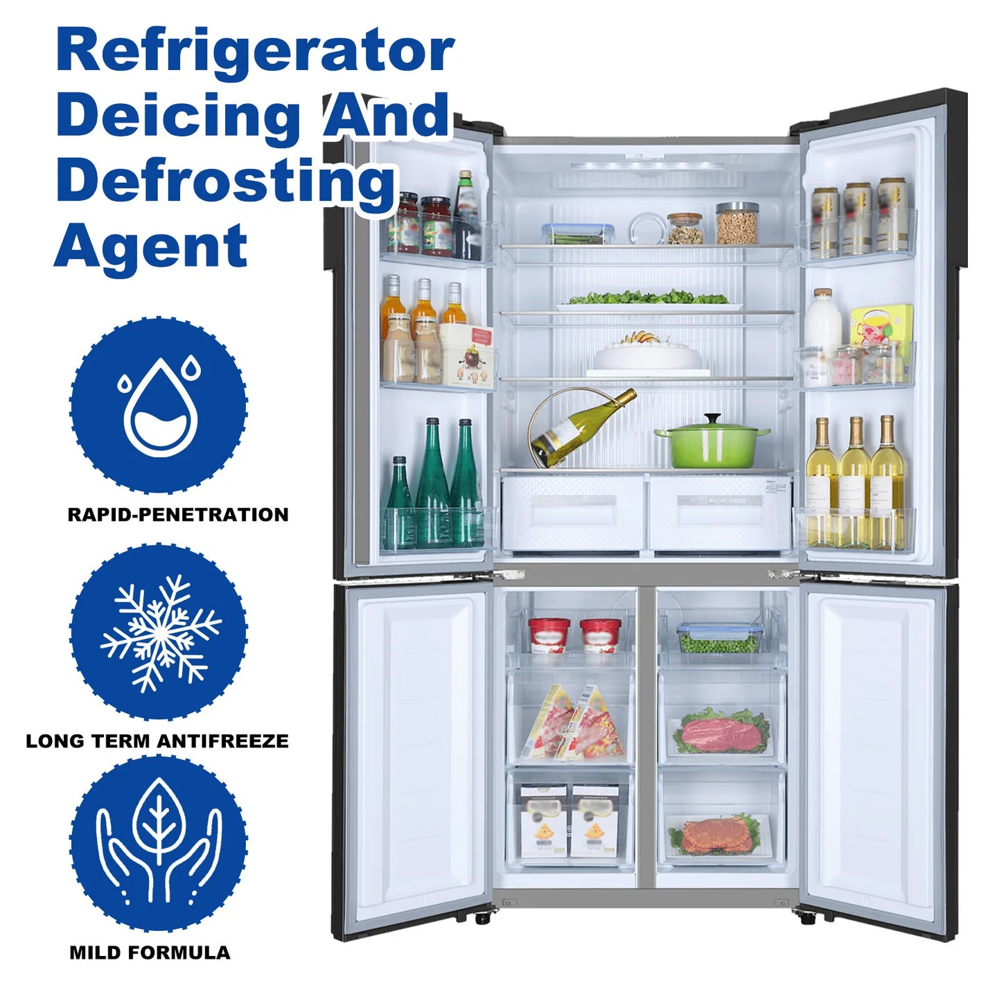 Kühlschrank-Reiniger 2025: Ice-Layer Remover Spray - Frost Prevention Collection