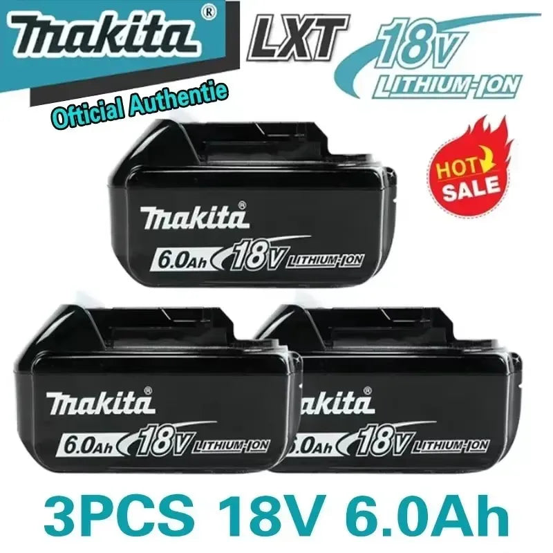 Makita Original 6Ah/5Ah Rechargeable Battery Compatible withBL1840 BL1830B BL1850B BL1850 BL1860 BL1815 Lithium-ion Tool Battery